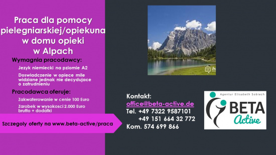 Pomoc pielęgniarska – Niemcy